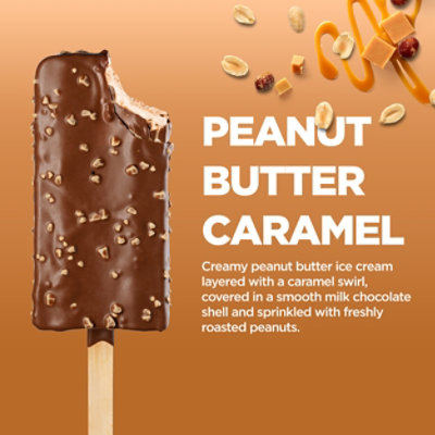 Keto Pint Peanut Butter Caramel Ice Cream Bars Zero Sugar Added - 4-11 Fl. Oz. - Image 6