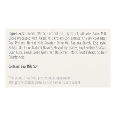 Keto Pint Triple Chocolate Crunch Ice Cream Bars Zero Sugar Added - 4-11 Fl. Oz. - Image 5