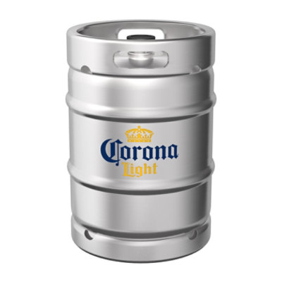 Corona Light Beer 1/2 Barrel Keg - 15.5 Gallon - Image 1