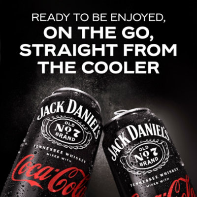 Jack Daniel's And Coke In Can - 4-12 Fl. Oz. - Image 4