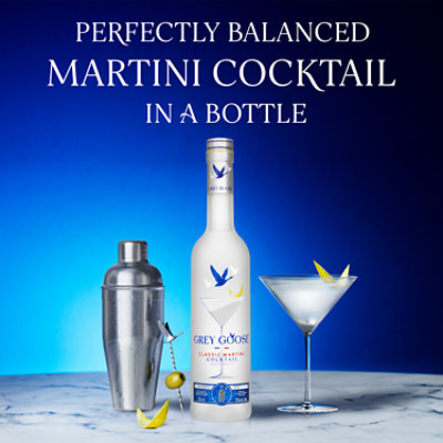 Grey Goose Classic Dry Vodka Martini Cocktail - 375 Ml - Image 3