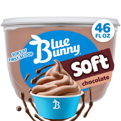 Blue Bunny Soft Chocolate Frozen Dessert - 46 Fl. Oz. - Image 1