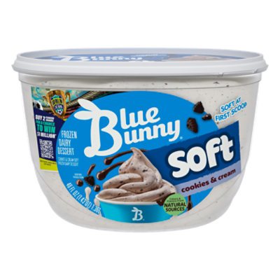 Blue Bunny Soft Peanut Butter Cup Frozen Dessert - 46 Fl. Oz