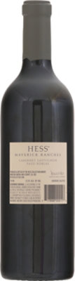 Hess Maverick Ranches Cellar Reserve Paso Robles Cabernet Sauvignon - 750 Ml - Image 5