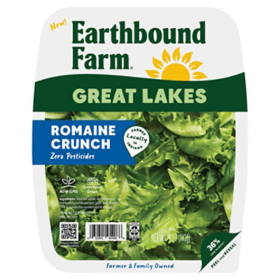 Earthbound Farm Greenhouse Romaine Crunch - 4 Oz - Image 3