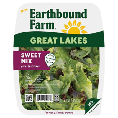 Earthbound Farm Greenhouse Spring Mix - 4 Oz - jewelosco