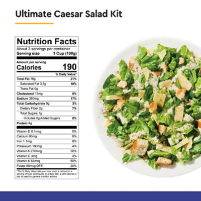 Taylor Farms Ultimate Caesar Salad Kit - 11.4 Oz - Image 4