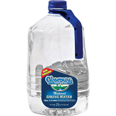 Absopure Natural Spring Water - 1 Gallon - Image 1