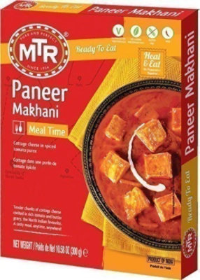 MTR Paneer Makhani Gluten Free (Ready-To-Eat), 10.58 oz box - Image 1
