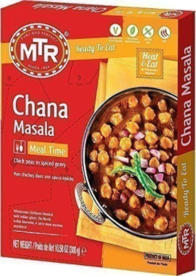 MTR Chana Masala Gluten Free (Ready-To-Eat), 10.58 oz box - Image 1