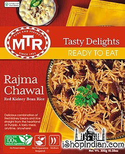 MTR Rajma Chawal - Kidney Bean Rice (Ready-to-Eat), 10.58 oz box - Image 1