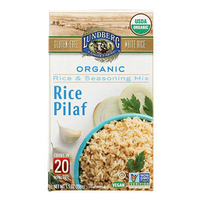 Lundberg Rice White Pilaf Entree Organic - 5.5 oz (Pack of 6) - Image 1