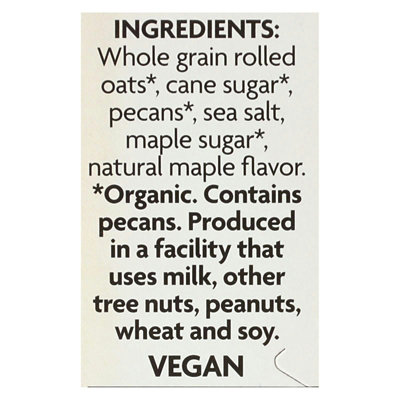 Nature's Path Organic Maple Nut Instant Oatmeal - 14 oz (Pack of 6) - Image 3