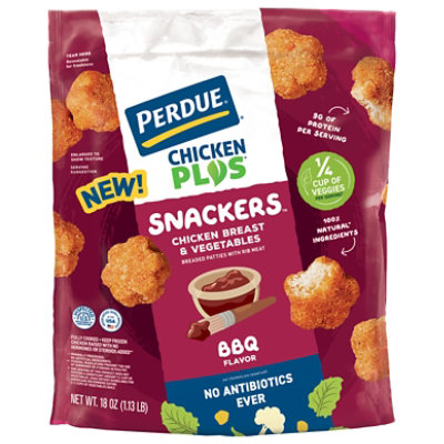 PERDUE CHICKEN PLUS BBQ Flavor Chicken Breast and Vegetable Snackers - 18 Oz - Image 3