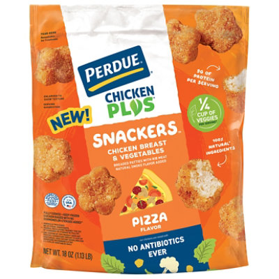 PERDUE CHICKEN PLUS Snackers Pizza Flavor Chicken Breast and Vegetables - 18 Oz - Image 3