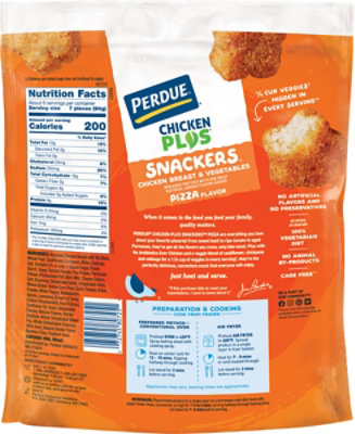 PERDUE CHICKEN PLUS Snackers Pizza Flavor Chicken Breast and Vegetables - 18 Oz - Image 7