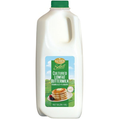 Kemps Buttermilk - 0.5 Gallon - Image 1