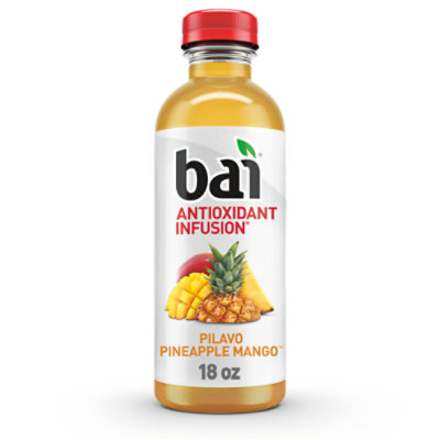 Bai Pilavo Pineapple Mango Antioxidant Infused Beverage Bottle - 18 Fl. Oz. - Image 1