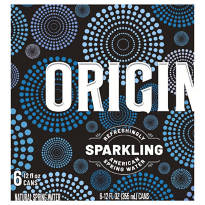 ORIGIN Sparkling Water - 6-12 Fl. Oz. - vons
