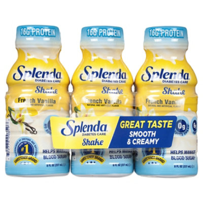 Splenda Diabetes Care Shakes Vanilla 6 Count - 8 Fl. Oz. - Image 2