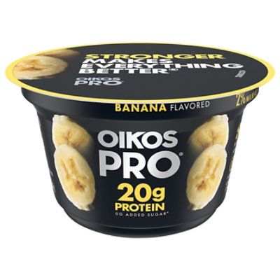 Oikos Pro Banana Yogurt Cultured Ultra Filtered Milk Cup - 5.3 Oz - Image 3