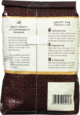 Don Francisco's Vanilla Nut Whole Bean Coffee Large Bag - 20 Oz - Image 5