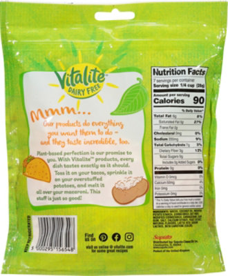 Vitalite Plant Based Yellow Cheddar Shred - 7 Oz - Image 6