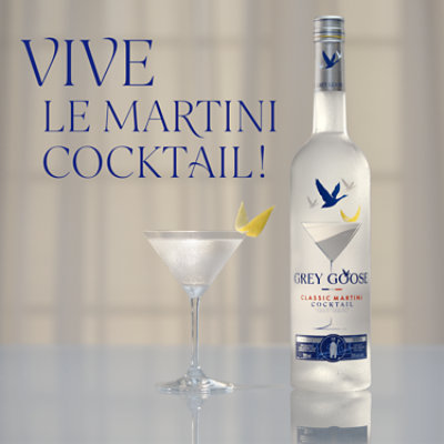 Grey Goose Classic Dry Vodka Martini Cocktail - 750 Ml - Image 4