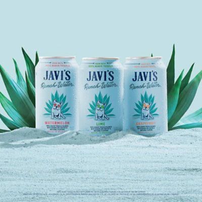 Javi's Ranch Water Grapefruit In Cans - 4-12 Fl.Oz. - Image 3