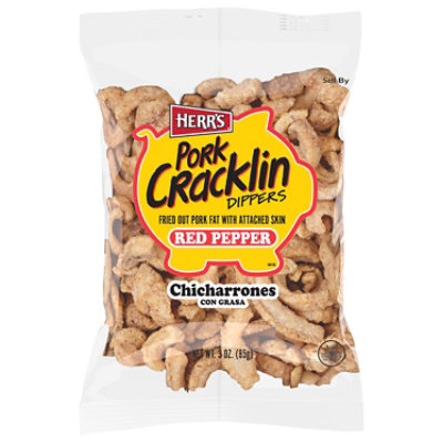 Herr's Red Pepper Pork Cracklin Dippers - 3 Oz - Image 3