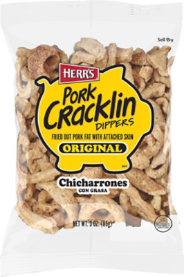 Herr's Original Pork Cracklin Dippers - 3 Oz - Image 2