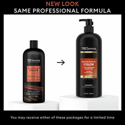 Tresemme Keratin Smooth Color Shampoo - 28 Fl. Oz. - Image 5