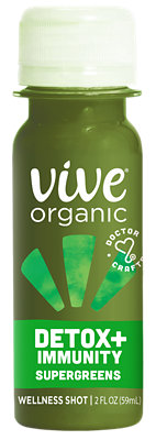 Vive Organic Detox + Immunity Kiwi Apple Wellness Shot - 2 Fl. Oz. - Image 1