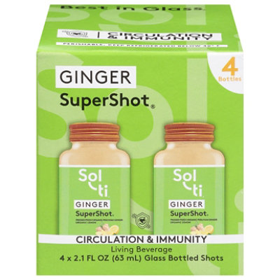 Solti GINGER SuperShot 4 Pack 2.1 Oz vons