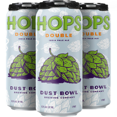 Dust Bowl Hops Double Ipa Beer In Cans - 4-16 Fl. Oz. - Image 1