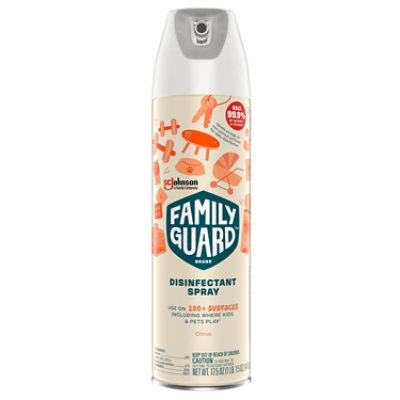 FamilyGuard Citrus Disinfectant Spray - 17.5 Oz. - jewelosco
