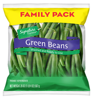 Signature Select/Farms Green Beans Family Pack - 20 Oz - Image 1