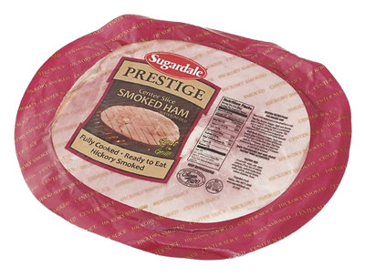 Sugardale Prestige Bone In Ham Steaks - Lb - Image 1