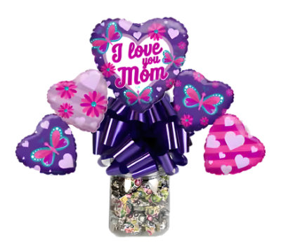 Deluxe Balloon Candy Arrangement - Each - Image 1