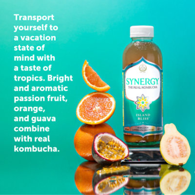 Synergy The Real Kombucha Island Bliss - 16 Fl. Oz. - Image 2