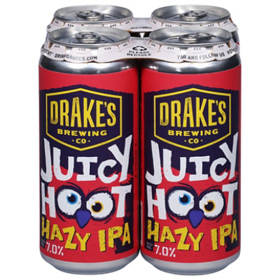 Juicy Hoot Hazy IPA In Cans - 4-16 Fl. Oz. - Image 3