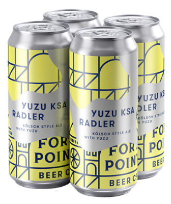 Fort Point Beer Co. Yuzu KSA Radler In Cans - 4-16 Fl. Oz. - Image 1