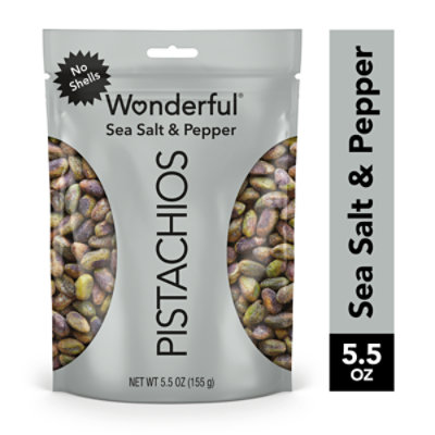 Wonderful No Shells Sea Salt and Pepper Pistachios - 5.5 Oz - Image 2