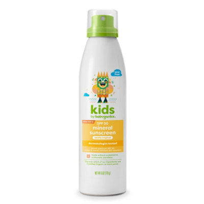 Babyganics SPF 50 Baby Sunscreen Spray - 6 Fl. Oz. - Image 1