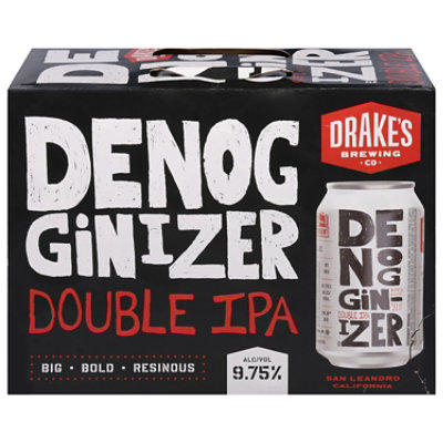 Drakes Brewing Co. Denogginizer Double IPA Beer In Cans - 12-12 Fl. Oz. - Image 2