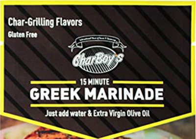 CharBoy's Greek 15-minute Makes A Savory Lemon Garlic Oregano Fish Chicken Or Lamb Dish Marinade - .87 Oz - Image 1