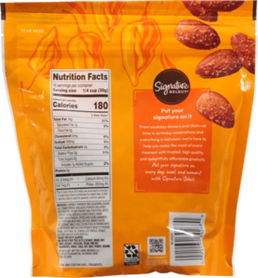 Signature SELECT Almonds Habanero Bbq Whole - 16 Oz - Image 6