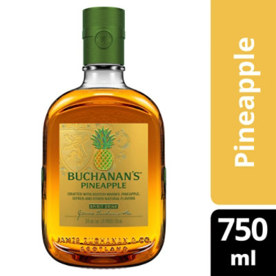 Buchanan's Pineapple Scotch Whisky With Pineapple & Citrus & Other Natural Flavors - 750 Ml