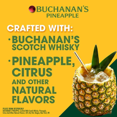 Buchanan's Pineapple Spirit Drink - 750 Ml - Image 4