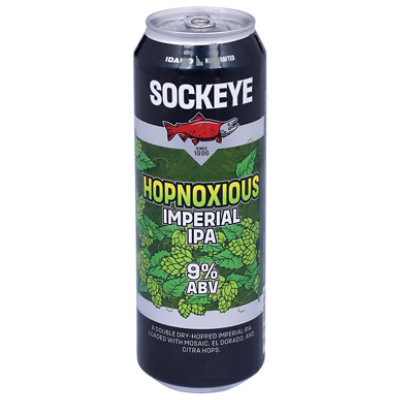 Sockeye 19.2Oz Cn Hopnoxious Imperial Ipa - 19.2 Fl. Oz. - Image 3